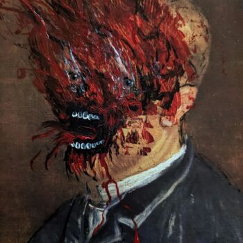 Schilderij getiteld "Vincent 2" door Vaxo Lang, Origineel Kunstwerk, Acryl