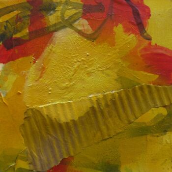 Peinture intitulée "Ondulation 1" par Joël Duprat, Œuvre d'art originale, Acrylique