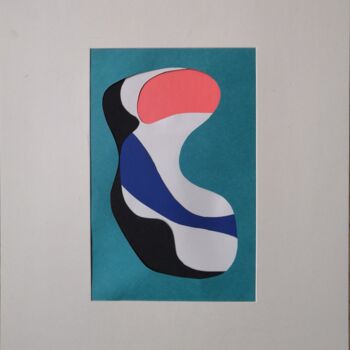 Collages titled "Collage 1023/4" by Dé Chapelet, Original Artwork, Collages