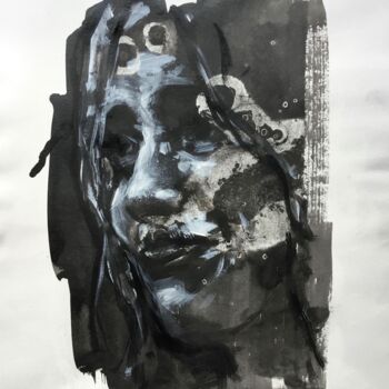 Картина под названием "Isopropyl Study" - Dominique Dève, Подлинное произведение искусства, Акрил