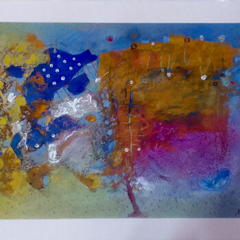 Painting titled "s/título 2023" by Carlos Yasoshima, Original Artwork, Pastel