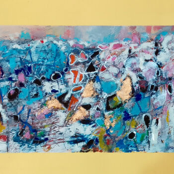Painting titled "s/título 2023d" by Carlos Yasoshima, Original Artwork, Acrylic