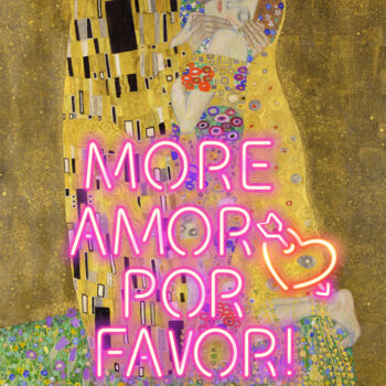 Artes digitais intitulada "More Amor Por Favor…" por Kerry Pritchard, Obras de arte originais, Pintura digital