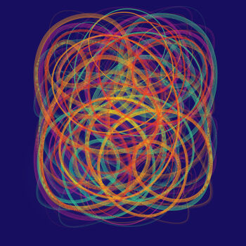 Arts numériques intitulée "Chaos Symphony" par Jaxon Langley, Œuvre d'art originale, Peinture numérique