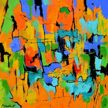 Ζωγραφική με τίτλο "Life is beautiful" από Pol Ledent, Αυθεντικά έργα τέχνης, Λάδι Τοποθετήθηκε στο Ξύλινο φορείο σκελετό
