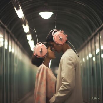 제목이 "It feels so good"인 디지털 아트 Ddking로, 원작, 디지털 인쇄