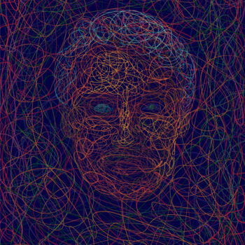 Arte digitale intitolato "The Mess" da Jaxon Langley, Opera d'arte originale, Pittura digitale