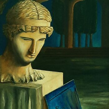 Pittura intitolato "Il ritorno di Satur…" da Giovanni Primo Greco, Opera d'arte originale, Olio