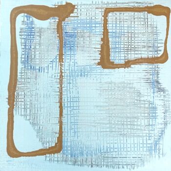 Peinture intitulée "Blue" par Ellie Sanchez-Galiano, Œuvre d'art originale, Acrylique