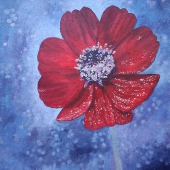 Peinture intitulée "Cosmos" par Art-Teodora, Œuvre d'art originale, Huile