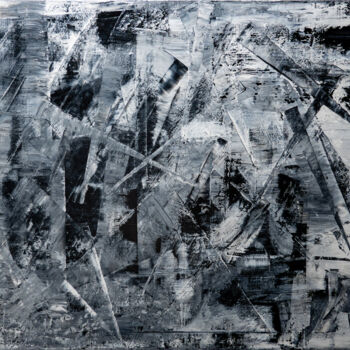 Pittura intitolato "Disturbance" da Björn Wiedemann, Opera d'arte originale, Acrilico Montato su Telaio per barella in legno