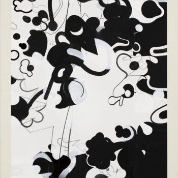 Drawing titled "Untitled (20231121)" by Kazuhiro Higashi, Original Artwork, Acrylic