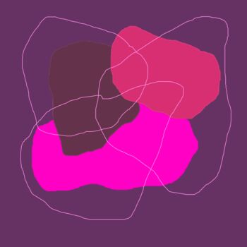 Artes digitais intitulada "Zen Minimalism. Sto…" por Vafa Majidli, Obras de arte originais, Pintura digital