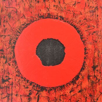 Pintura titulada "Poppy" por Małgorzata Wartołowicz (Margot Sophie), Obra de arte original, Acrílico