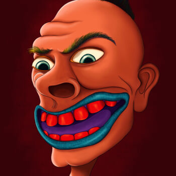 Arte digitale intitolato "The Priest" da Jaxon Langley, Opera d'arte originale, Pittura digitale