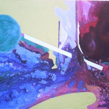 Pintura intitulada "PINTURA ABSTRATA" por Romeo Zanchett, Obras de arte originais
