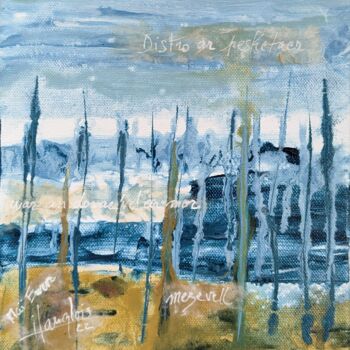 Peinture intitulée "Distro ar pesketaer" par Isabelle Langlois, Œuvre d'art originale, Acrylique Monté sur Châssis en bois