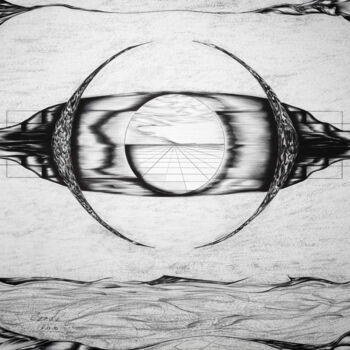 Disegno intitolato "Nautical" da Aw Cerde, Opera d'arte originale, Biro