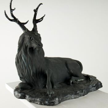 "Kirin" başlıklı Heykel Aleksandra Voronovskaia (Vorona) tarafından, Orijinal sanat, Seramik