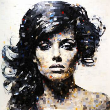 Digital Arts με τίτλο "A Winehouse Genre -…" από Sykart Designs, Αυθεντικά έργα τέχνης, Εικόνα που δημιουργήθηκε με AI