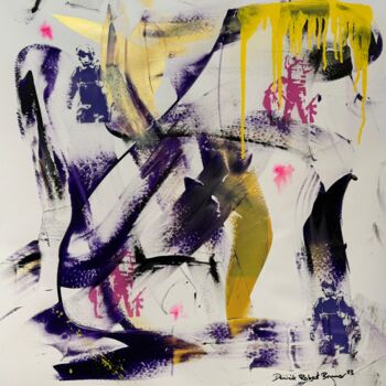 Peinture intitulée "Abstracton World #…" par Dominik Robert Brunner, Œuvre d'art originale, Acrylique