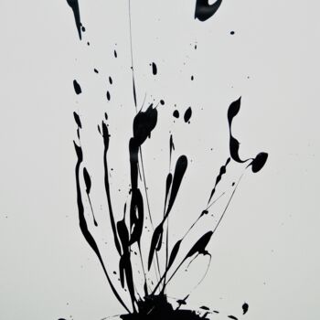 Painting titled "Neo IV" by Vinet-Larente, Original Artwork, Gouache