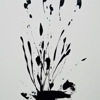 Painting titled "Neo V" by Vinet-Larente, Original Artwork, Gouache