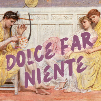 Artes digitais intitulada "Dolce Far Niente Mu…" por Kerry Pritchard, Obras de arte originais, Pintura digital