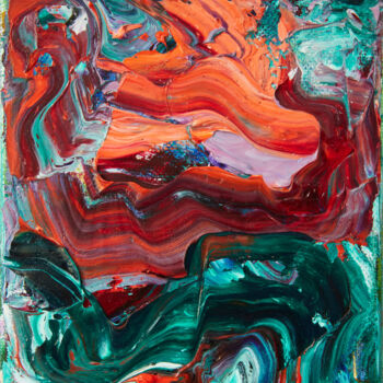 Malerei mit dem Titel "Just Like That Some…" von Simon Findlay, Original-Kunstwerk, Öl