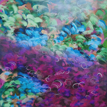 Malerei mit dem Titel "After The Storm" von Racquel Miller, Original-Kunstwerk, Acryl