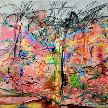 Painting titled "In times of uncerta…" by Detlef Gotzens, Original Artwork, Acrylic