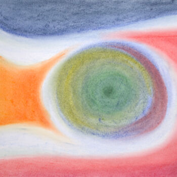 Dessin intitulée "L'Esprit humain cré…" par Anne Laure Klein, Œuvre d'art originale, Pastel