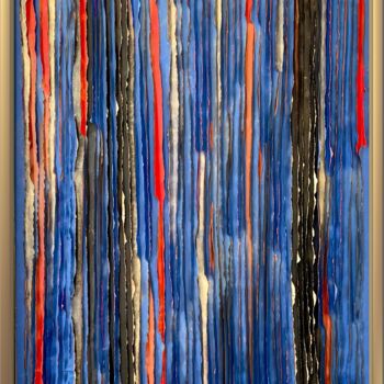 Collages titled "Sunset. Mixed media…" by Tetiana Sanzharovska, Original Artwork, Tape