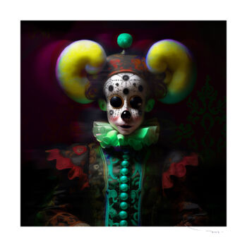 Printmaking titled "Tehos - The mouse p…" by Tehos, Original Artwork, Digital Photography