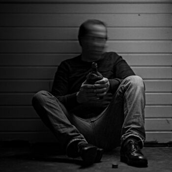 Photography titled "Alcoholics" by Franz Hein, Original Artwork, Digital Photography