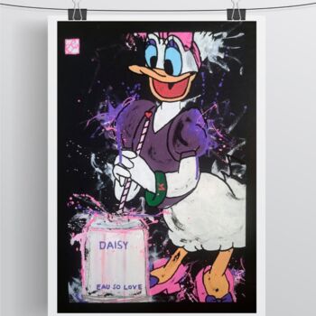 Printmaking titled "Eau so Love" by Ronny Reinecke, Original Artwork, Digital Print