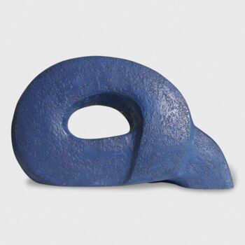 Sculpture titled "Le repli" by Catherine Fouvry Leblois (Catef), Original Artwork, Clay