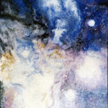 Peinture intitulée "STAR FIELD" par David Sankey, Œuvre d'art originale, Huile