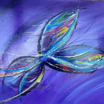 Painting titled "ivresse" by Isabelle Laurent, Original Artwork, Acrylic