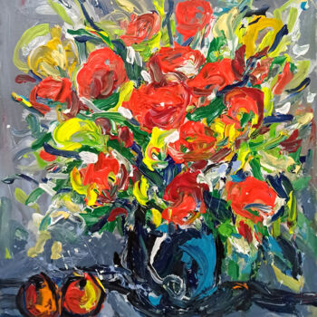 Ζωγραφική με τίτλο "Bright new day 3" από Anh  Tuan Le, Αυθεντικά έργα τέχνης, Ακρυλικό