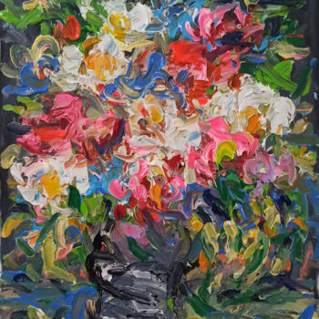 Ζωγραφική με τίτλο "Bright new day 4" από Anh  Tuan Le, Αυθεντικά έργα τέχνης, Ακρυλικό