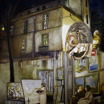 Digital Arts titled "Quotidien. 03" by José Sales Albella, Original Artwork, Oil