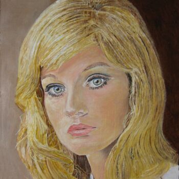 「WENDY」というタイトルの絵画 David Sankeyによって, オリジナルのアートワーク, オイル