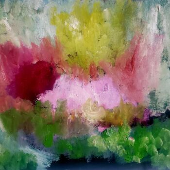 Pintura titulada "Inner Fall" por Miguelle Mahuton, Obra de arte original, Oleo