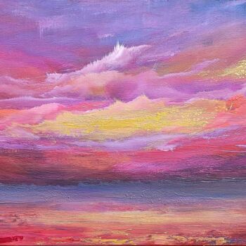 Malerei mit dem Titel "Awesome Moment" von Sophia Kühn, Original-Kunstwerk, Acryl
