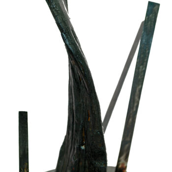 Sculpture intitulée "Chaos Antinomique N…" par Luc Martin (lucart), Œuvre d'art originale, Acier inoxydable