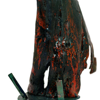 Sculpture titled "Chaos Antinomique N…" by Luc Martin (lucart), Original Artwork, Stainless Steel