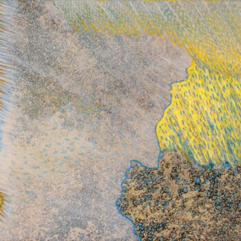 Peinture intitulée "The white eagle" par Martina Dupont, Œuvre d'art originale, Acrylique Monté sur Châssis en bois