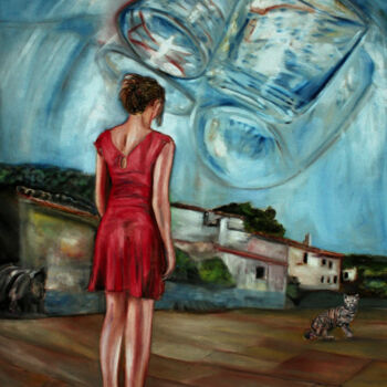 Digital Arts titled "Écoute . 20" by José Sales Albella, Original Artwork, Digital Print