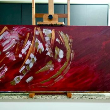 Painting titled "Contrates" by Marcos Z N, Original Artwork, Acrylic